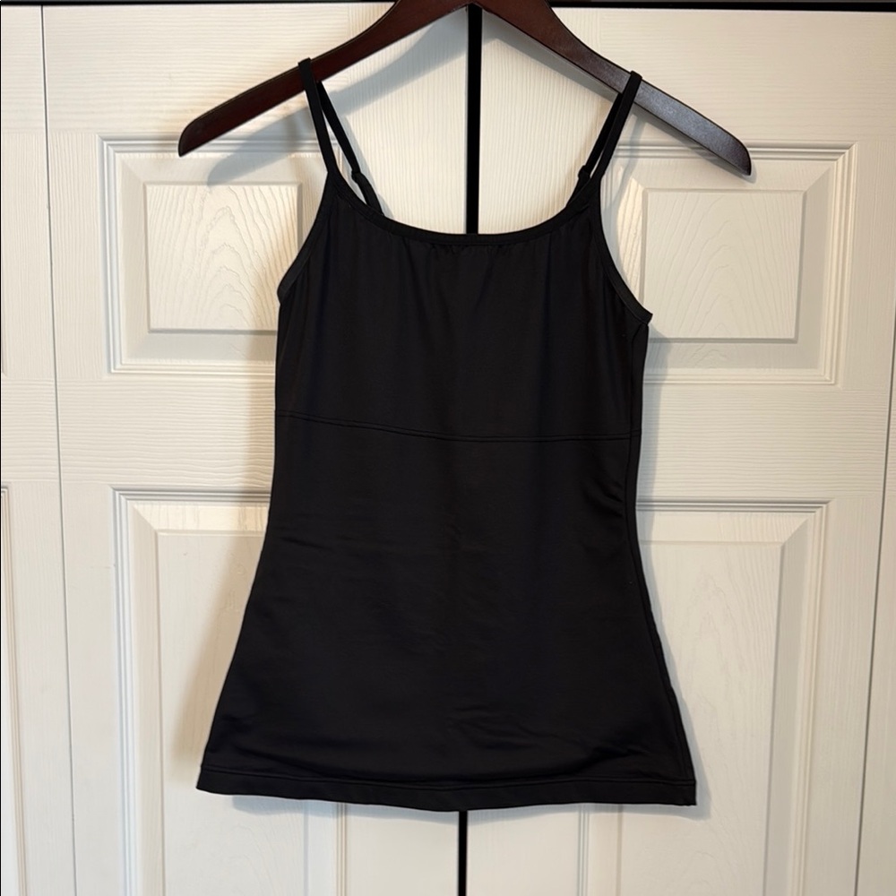 Women’s Maiden Form “Cami Shapewear” Black Spaghetti Strap Camisole, XL